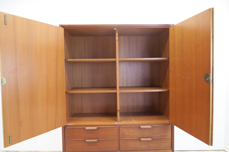 Tall teak sideboard, Denmark 1960