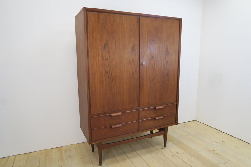 Tall teak sideboard, Denmark 1960