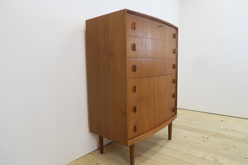 Teak chest of drawers by Henning Kjærnulf, 1960s