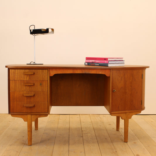Scrittoio in teak, anni ’50