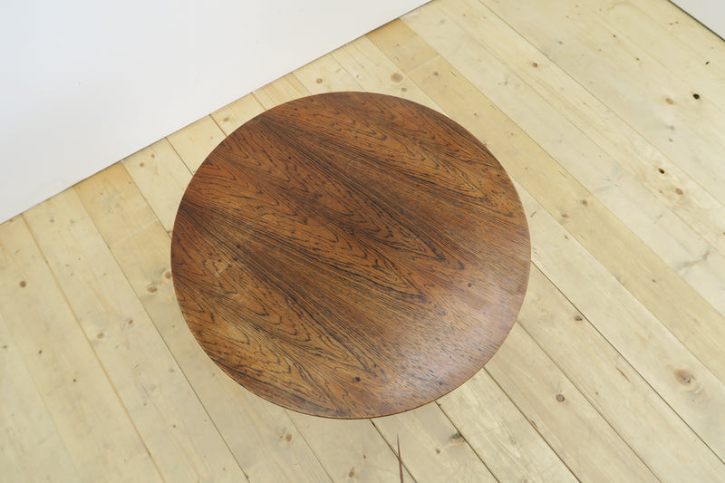 Round Rosewood Coffee Table, Denmark 1960