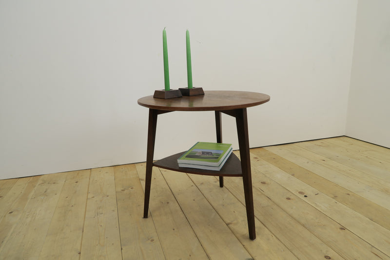 Round Rosewood Coffee Table, Denmark 1960