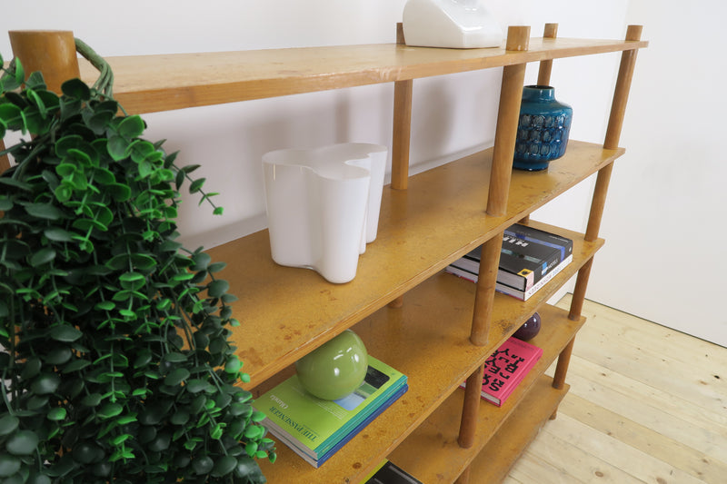 Freestanding oak bookcase, Denmark 1960