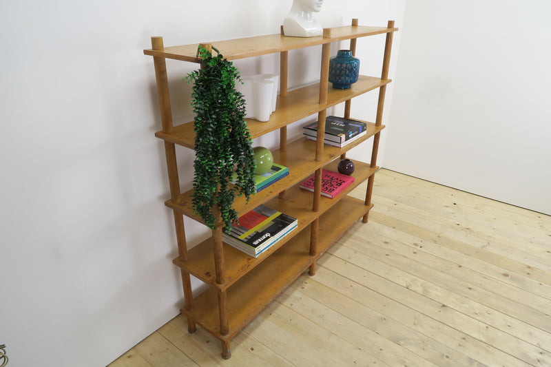 Freestanding oak bookcase, Denmark 1960