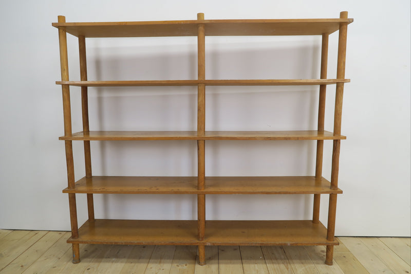 Freestanding oak bookcase, Denmark 1960