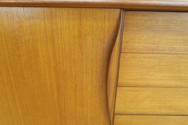 Teak sideboard by Henry Walter Klein for Bramin Møbler, Denmark 1960
