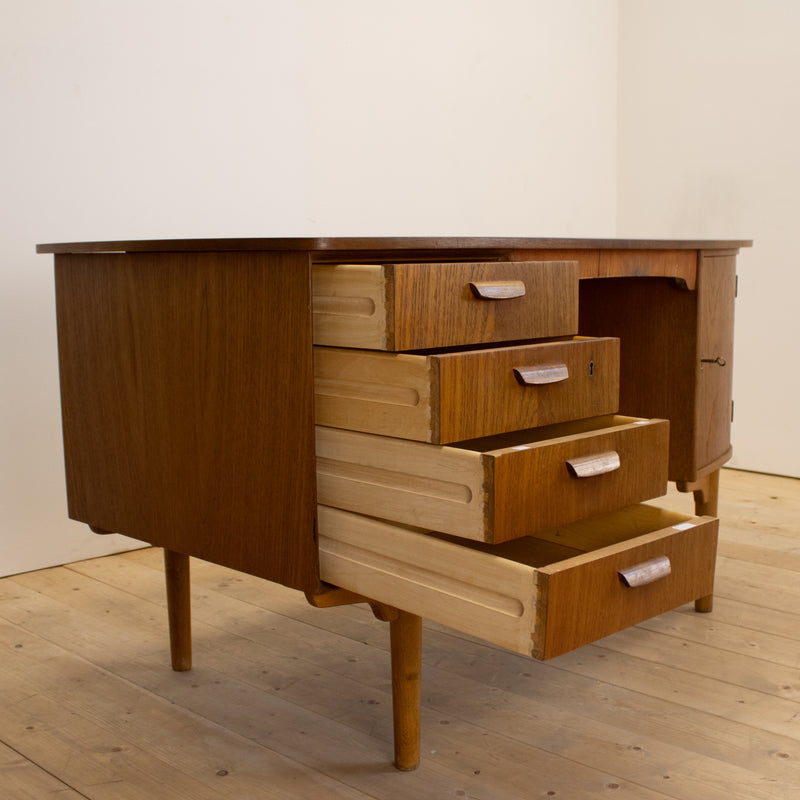 Scrittoio in teak, anni ’50