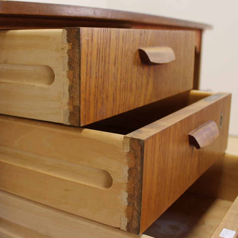 Scrittoio in teak, anni ’50
