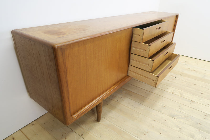 Teak sideboard by Henry Walter Klein for Bramin Møbler, Denmark 1960