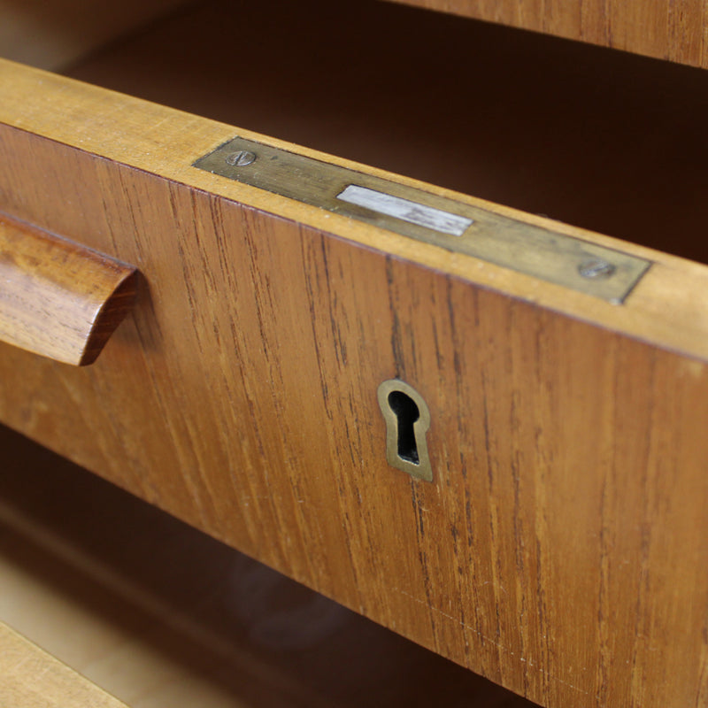Scrittoio in teak, anni ’50