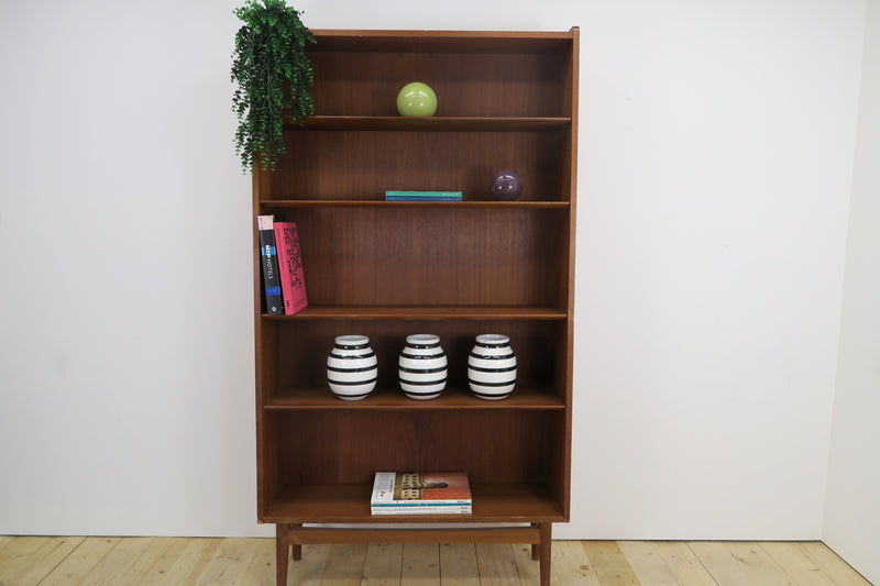 Mid-Century Teak Bookcase – Johannes Sorth (Denmark, 1960s)