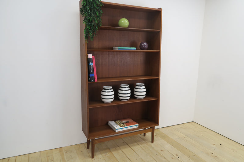 Mid-Century Teak Bookcase – Johannes Sorth (Denmark, 1960s)