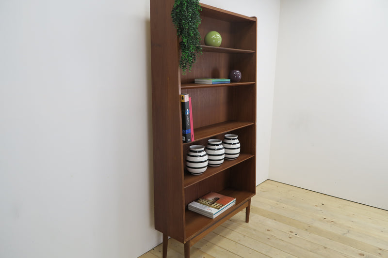 Mid-Century Teak Bookcase – Johannes Sorth (Denmark, 1960s)