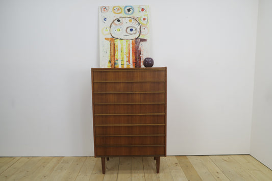 Cassettiera in teak, Danimarca 1960