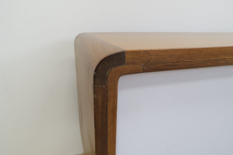 Sideboard in teak bianco e nero, anni ’60