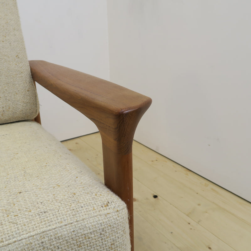 Pair of teak armchairs, Komfort Møbler, Denmark 1960