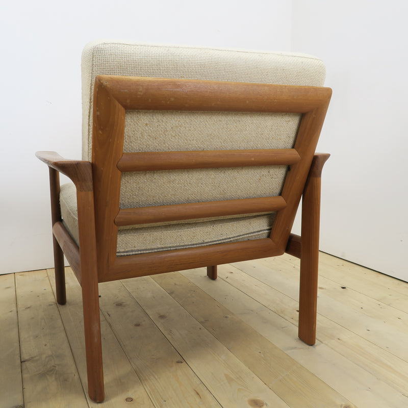 Pair of teak armchairs, Komfort Møbler, Denmark 1960