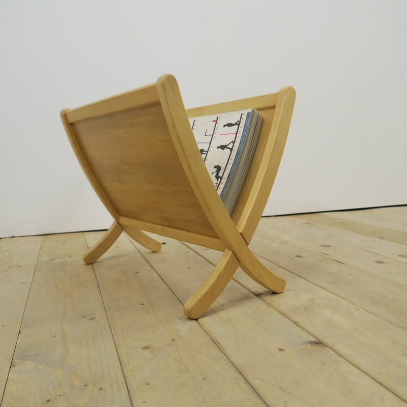 Teak magazine rack, 1960s