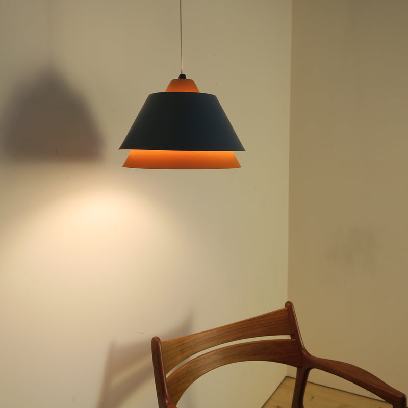Zone' pendant light by Jo Hammerborg for Fog & Mørup, Denmark 1960s