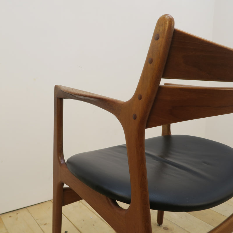 Teak chair by Erik Buch for Christiansen Møbelfabrik, Denmark 1960