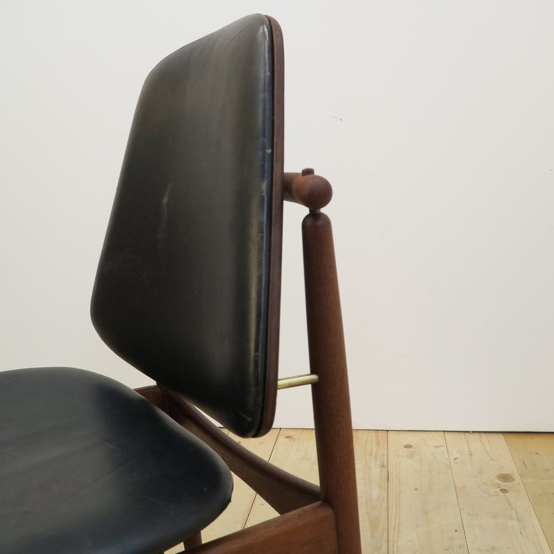 Sedia in teak di Arne Hovmand-Olsen, Danimarca 1960