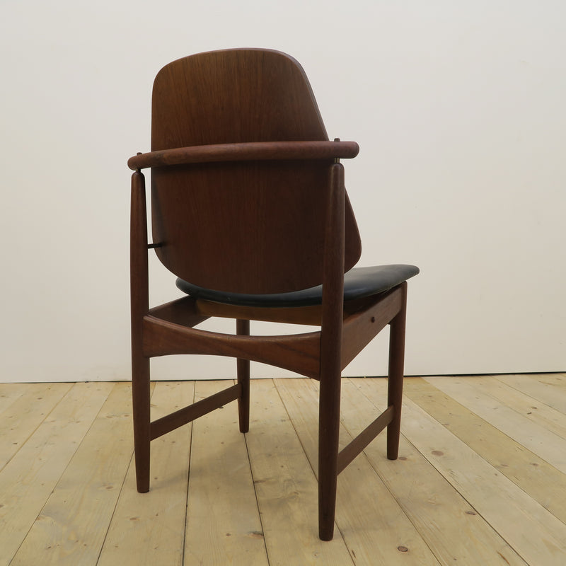 Sedia in teak di Arne Hovmand-Olsen, Danimarca 1960