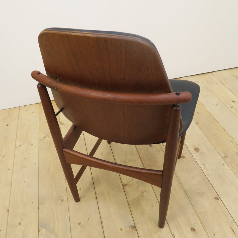 Sedia in teak di Arne Hovmand-Olsen, Danimarca 1960