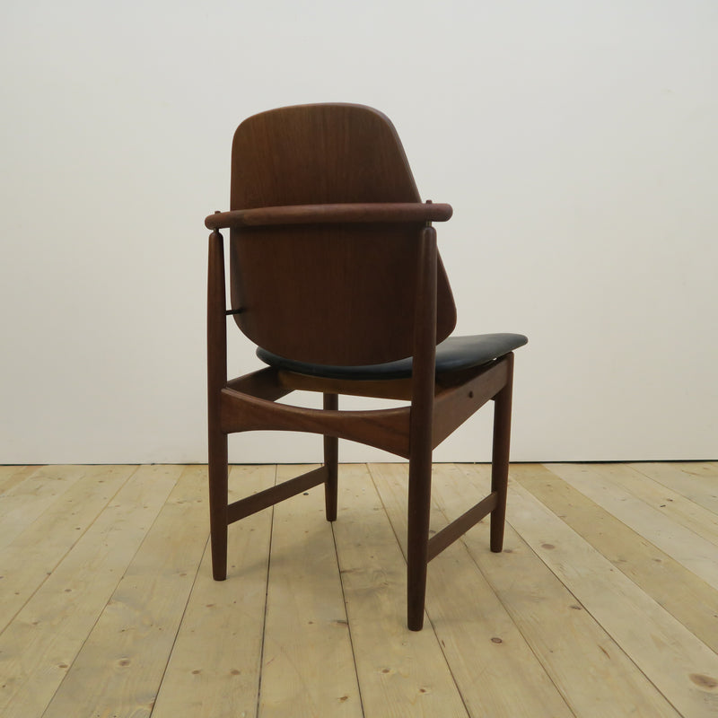 Sedia in teak di Arne Hovmand-Olsen, Danimarca 1960