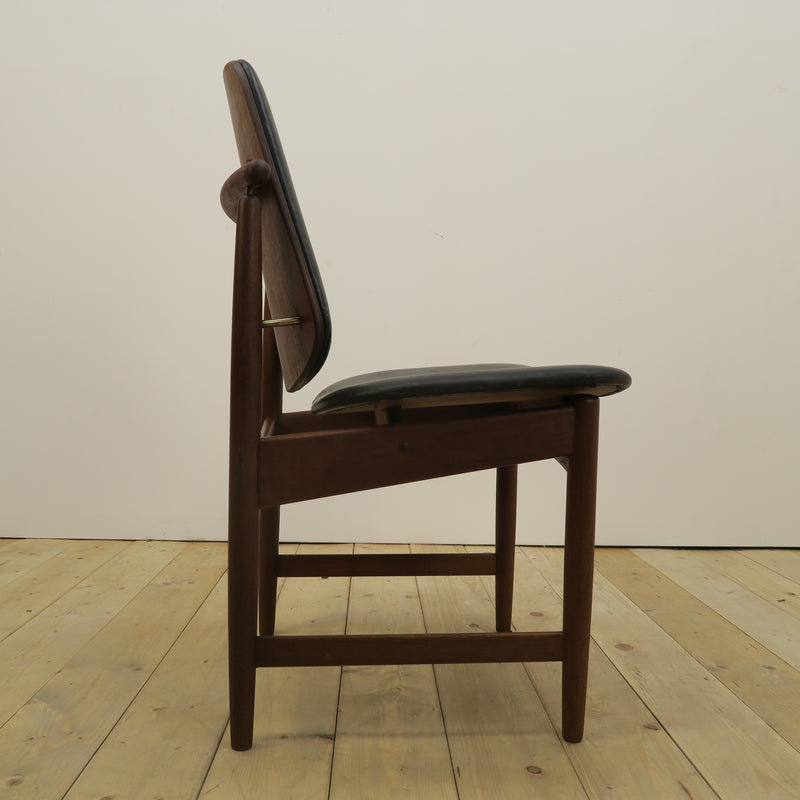 Sedia in teak di Arne Hovmand-Olsen, Danimarca 1960
