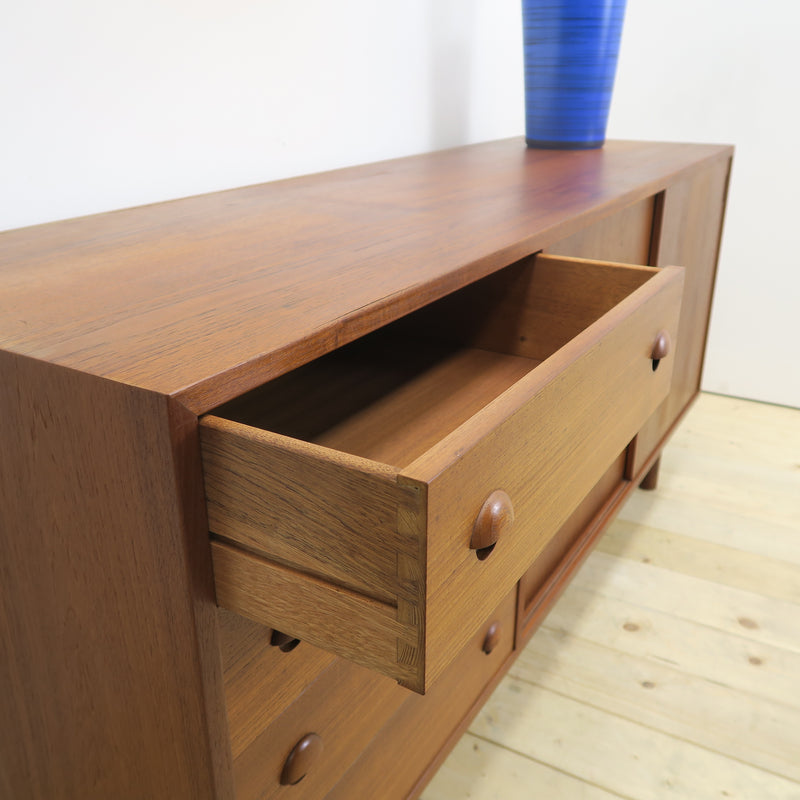 Teak sideboard, Hornslet Møbelfabrik, Denmark 1960