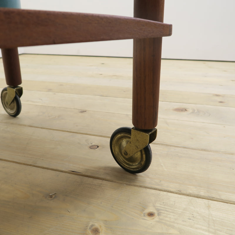 Teak bar cart, 1960s