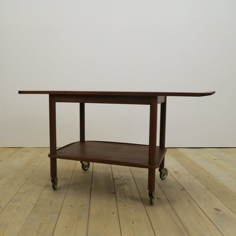 Teak bar cart, 1960s