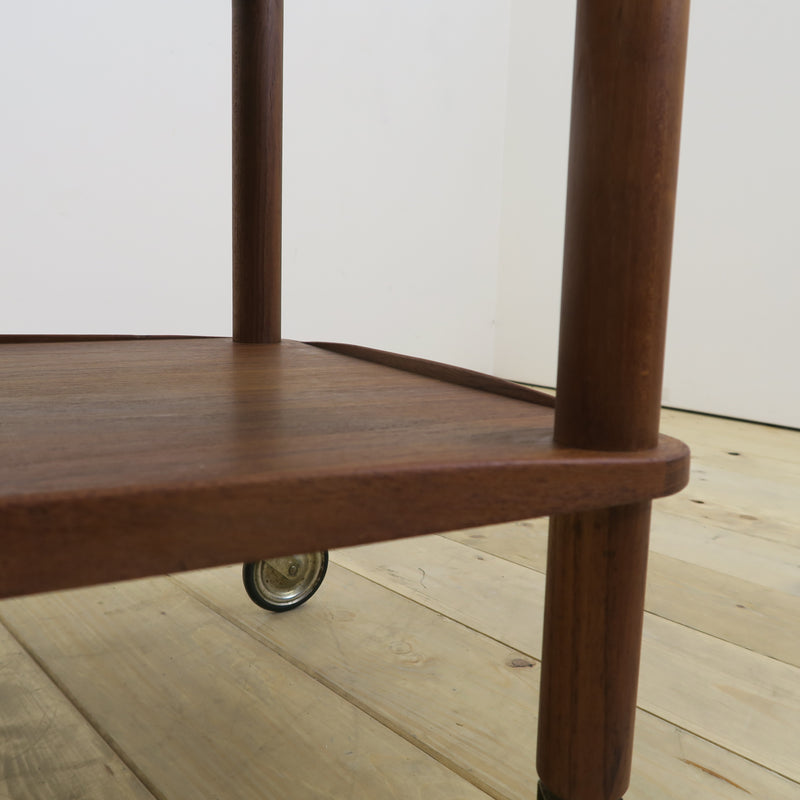 Teak bar cart, 1960s