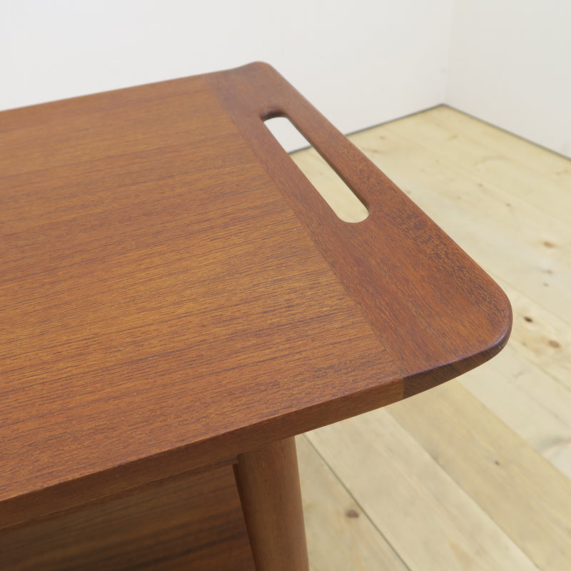 Teak bar cart, 1960s