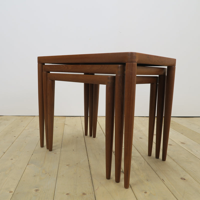 Teak Nesting Tables – H.W. Klein for Bramin, Denmark 1960 | Mid-Century