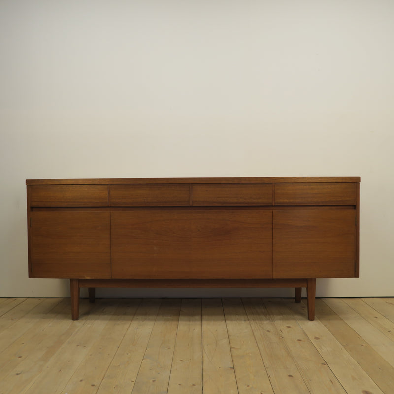 Sideboard britannico in teak, anni ’60