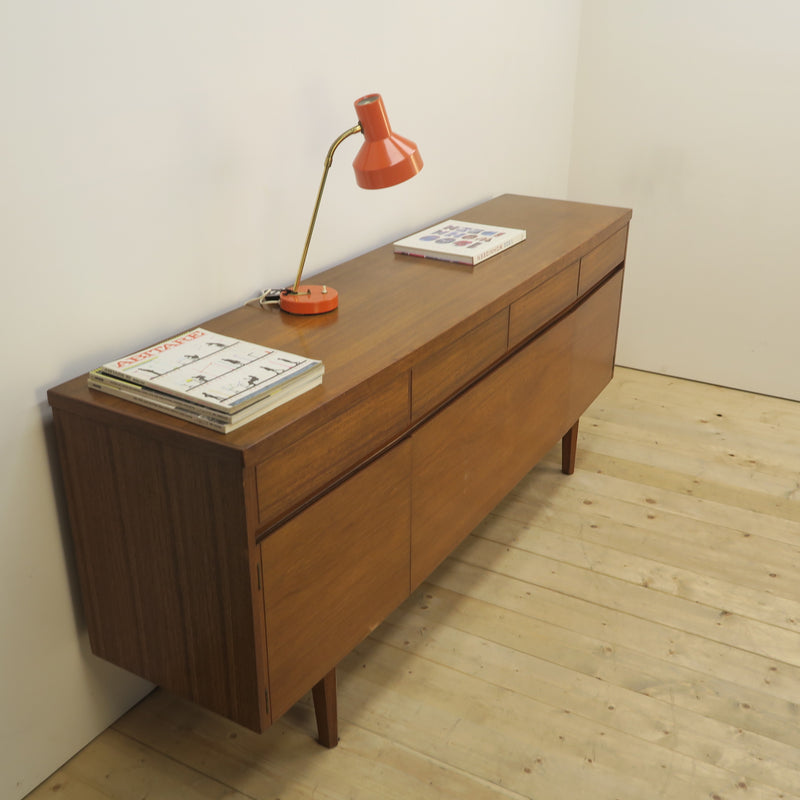 Sideboard britannico in teak, anni ’60