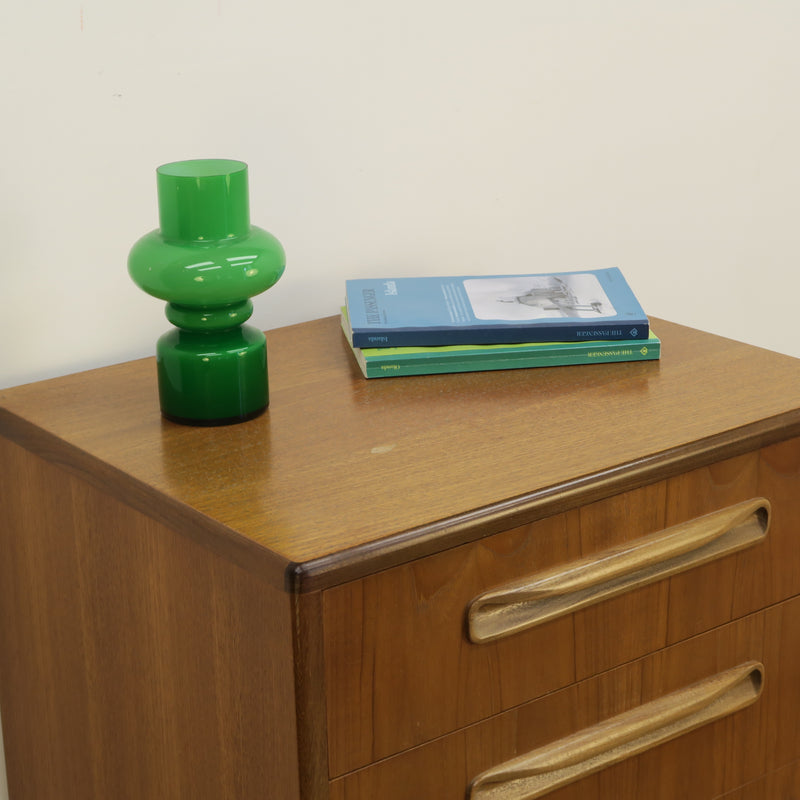 Cassettiera Tall Boy “Fresco” di Victor B. Wilkins per G-Plan, teak, Inghilterra 1960