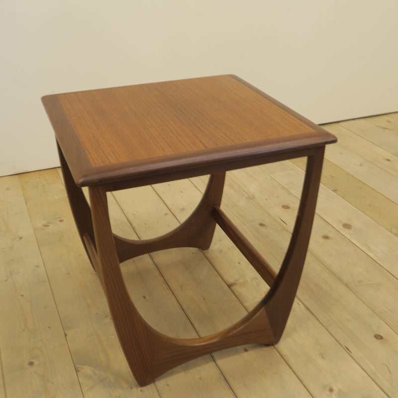 Tavolino quadrato da caffè “Astro” di G-Plan, teak, Inghilterra 1960
