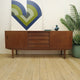 Sideboard “Trio” di Nils Jonsson per Troeds, teak, Svezia 1960