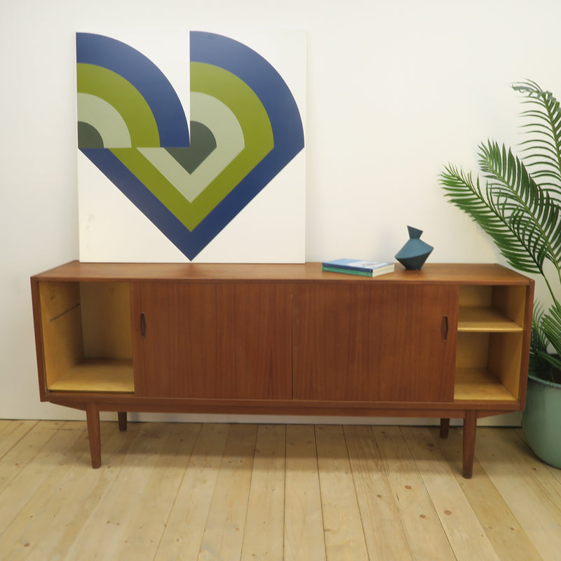 Sideboard “Trio” di Nils Jonsson per Troeds, teak, Svezia 1960