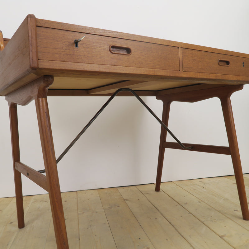 Scrittoio in teak Model 56 di Arne Wahl Iversen per Vinde Møbelfabrik, Danimarca 1960