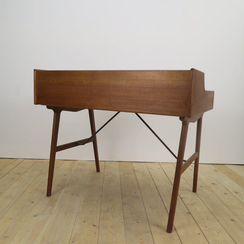 Scrittoio in teak Model 56 di Arne Wahl Iversen per Vinde Møbelfabrik, Danimarca 1960