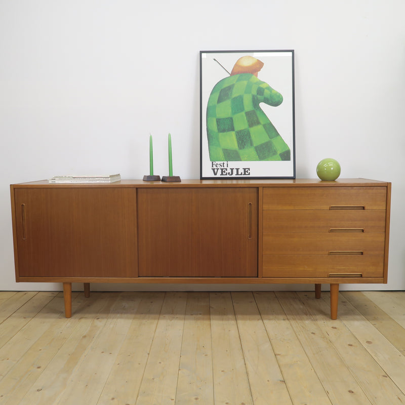 “Trento” sideboard in teak by Nils Jonsson for Troeds, Sweden 1960
