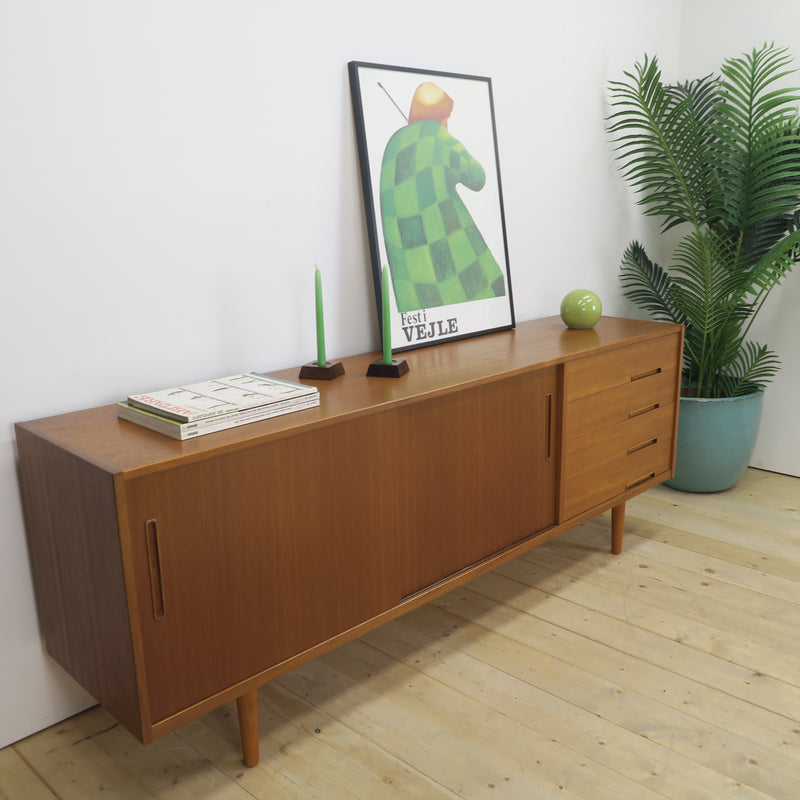 “Trento” sideboard in teak by Nils Jonsson for Troeds, Sweden 1960