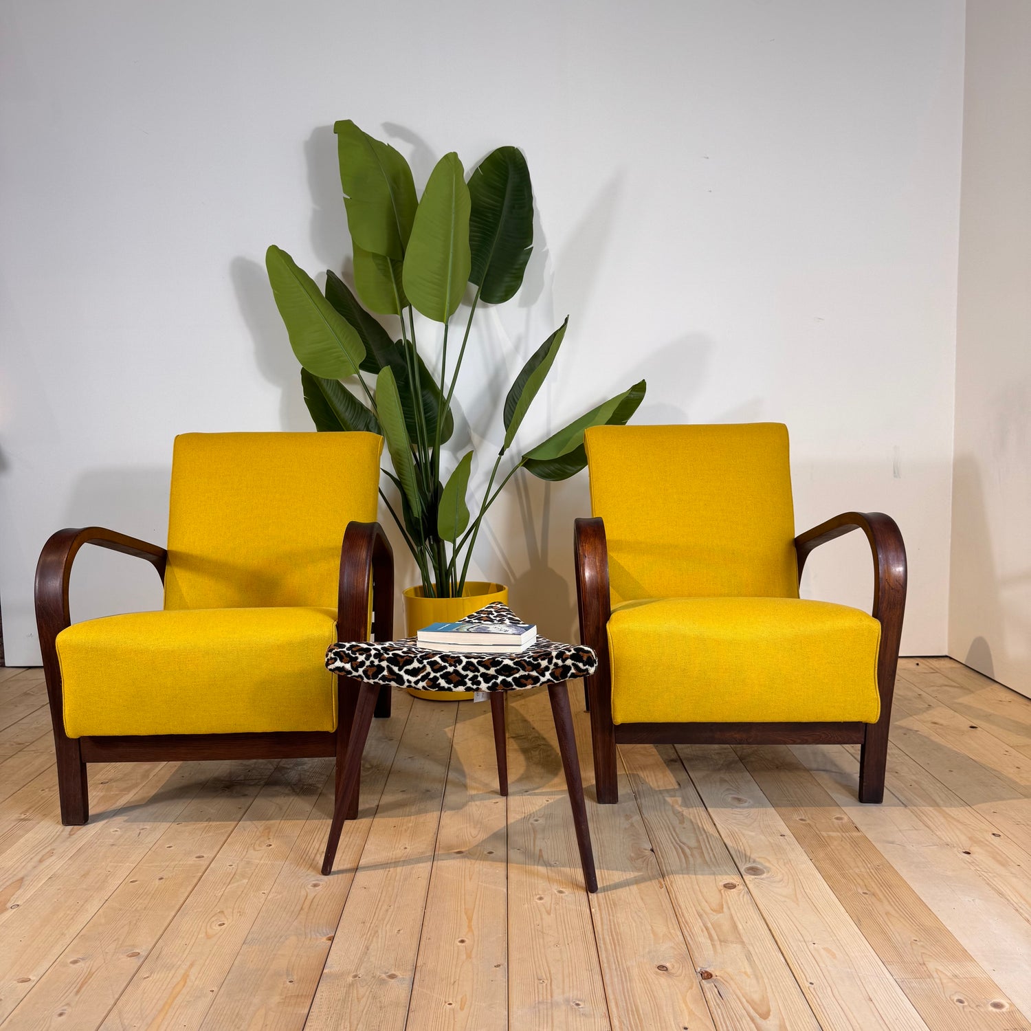 Coppia di poltrone mid-century in teak, anni ’60