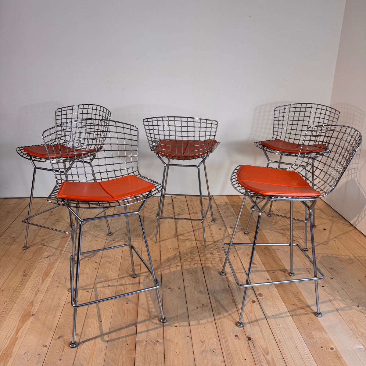 Harry Bertoia Bar Stool for Knoll International, 1960s