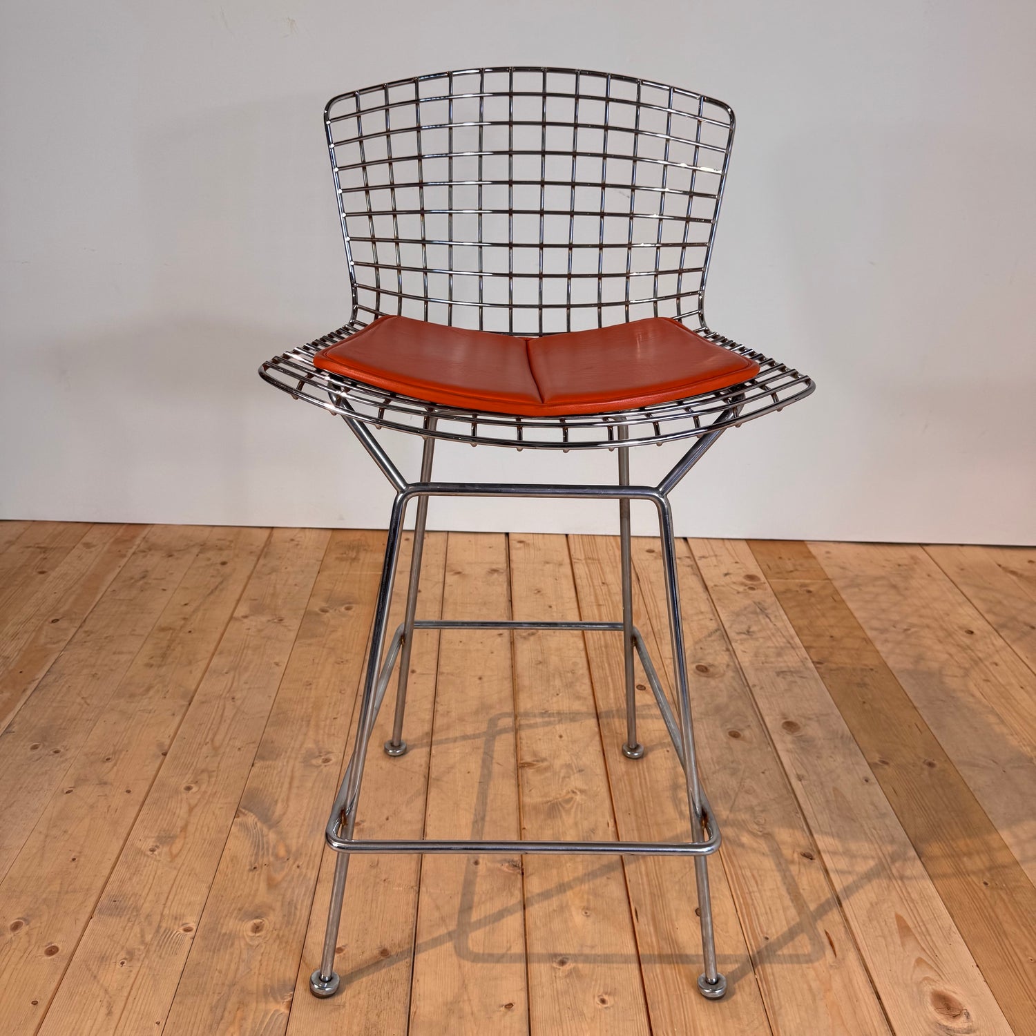 Sgabello da bar di Harry Bertoia per Knoll International, anni ’60