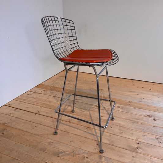 Sgabello da bar di Harry Bertoia per Knoll International, anni ’60