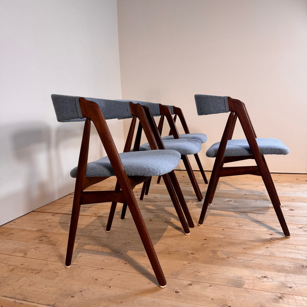 Set of 4 chairs by Thomas Harlev for Farstrup Møbler, 1960s